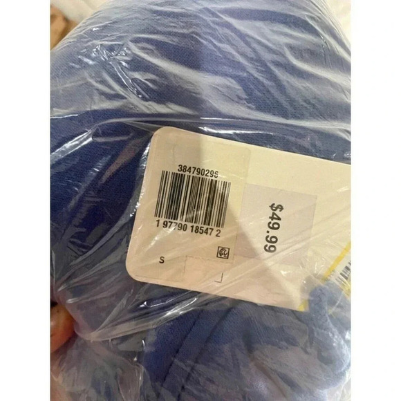 Levi's Men's Palm Logo Relaxed Fit Pullover Sweatshirt - Indigo Small NEW - Picture 5 of 5